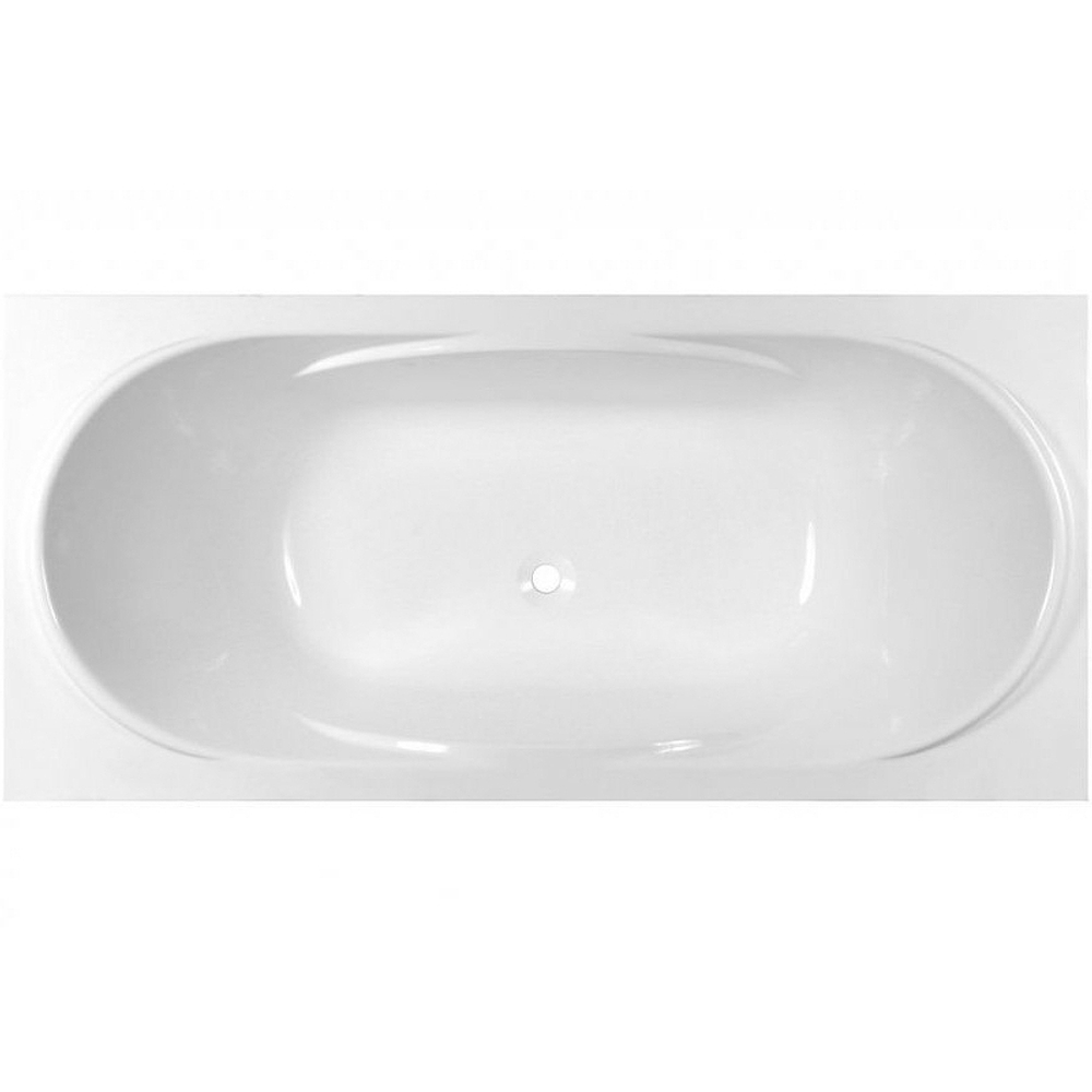 Ванна из литьевого мрамора Эстет Астра 170х80 белая, ФР-00000620