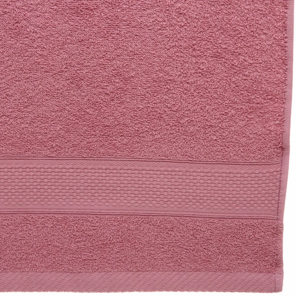 Полотенце махровое 70*130см «Nature» цвет розовый 10120 плотность 450гр/м2