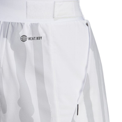 Мужские теннисные шорты Adidas New York Printed Short - white/halo silver