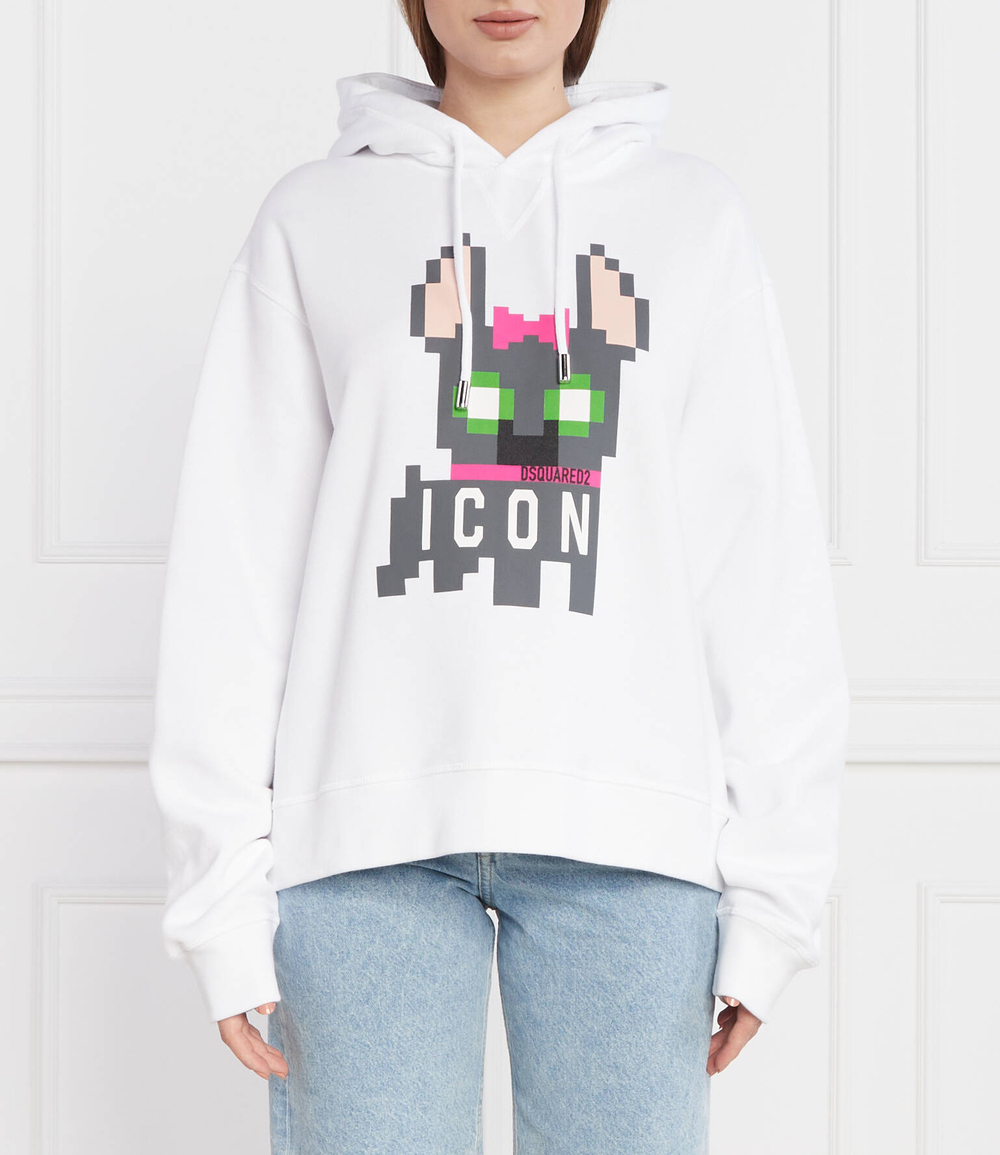 Худи Dsquared2 - белый(S80GU0095 S25516)
