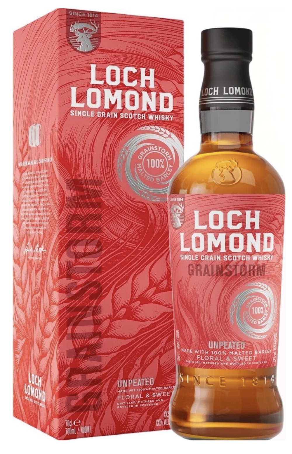 Виски Loch Lomond Single Grain Unpeated, 0.7 л