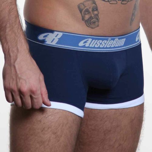 Мужские трусы хипсы темно-синие Aussiebum Flex Indigo AB00126