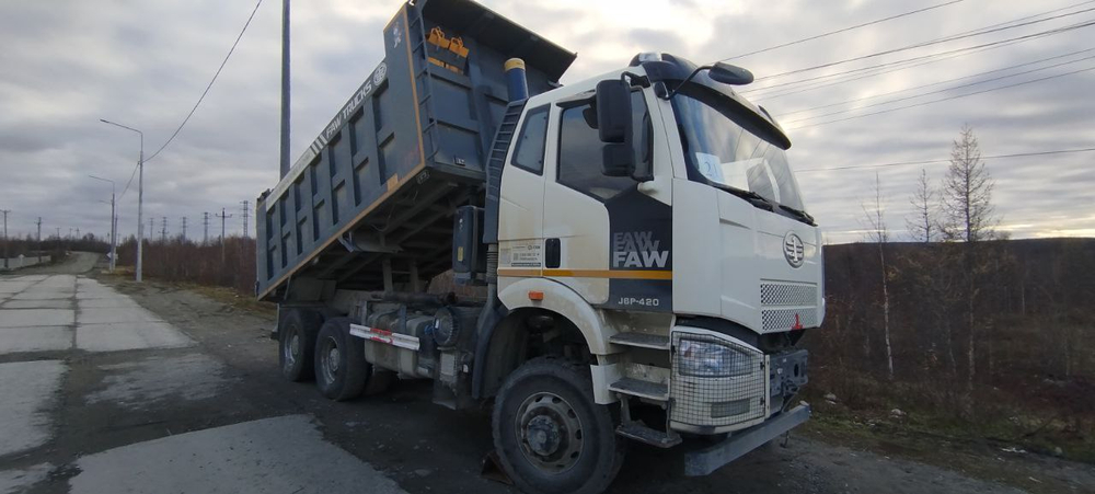 FAW J6 6x6 Самосвал CA3250P66K24L1TE5 (Дизельный, 11,1 л, 420 л.с., МТ)