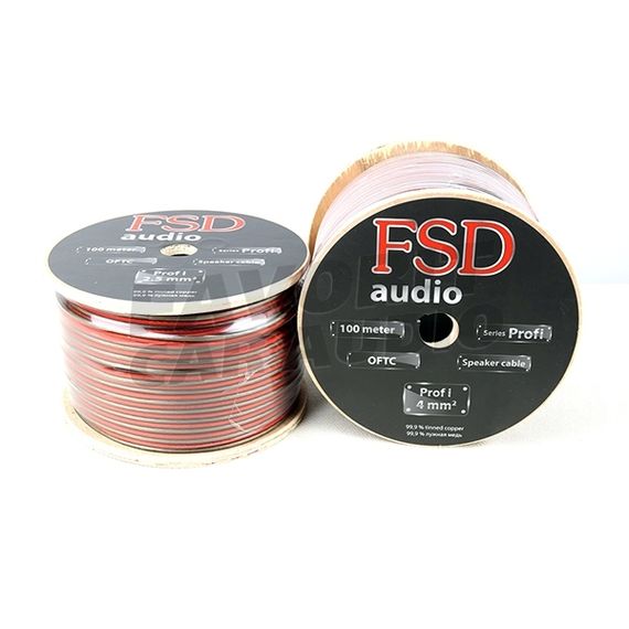 Акустический кабель FSD audio PROFI 4.0мм² TOFC луженая медь (100)
