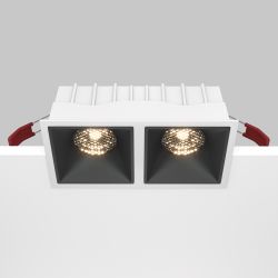 Модульный встраиваемый светодиодный светильник диммируемый Maytoni Alfa LED DL043-02-15W3K-D-SQ-WB