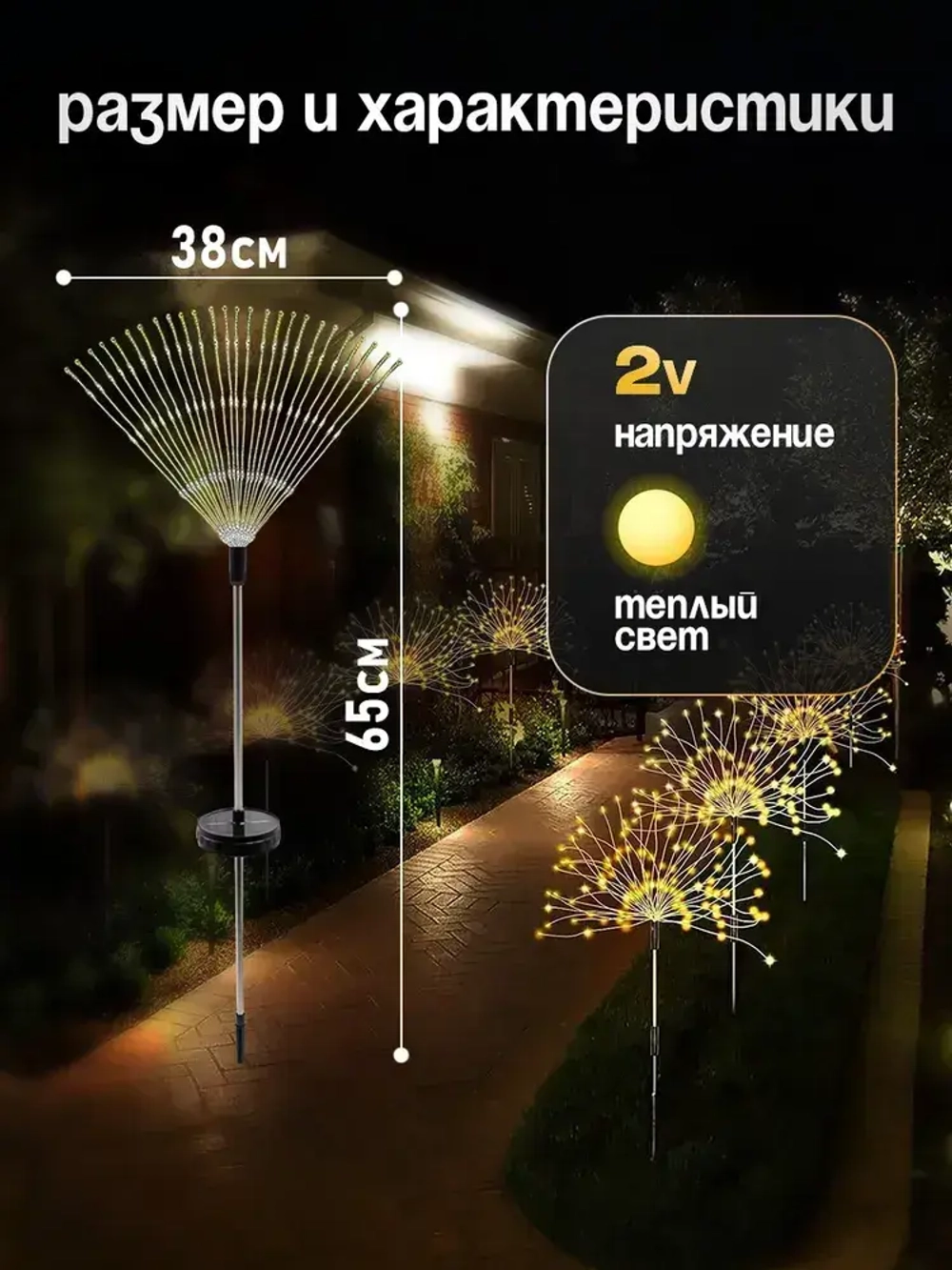 NOLA HOME Уличный светильник, 1.2W, количество ламп:600шт