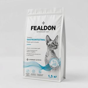 Сухой корм для кошек Fealdon GASTROINTESTINAL холистик