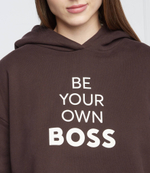 Худи c_eshanta_wd BOSS BLACK - коричневый(50468743)