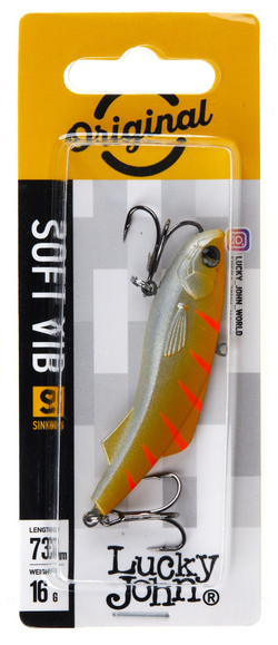 Воблер тонущий вертикальный LJ Pro Series SOFT VIB 78/024