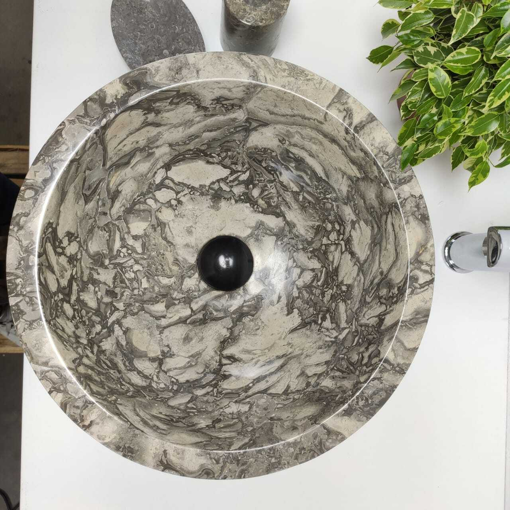 Раковина из мрамора Drum Doreng DM-80966 (40*40*15)
