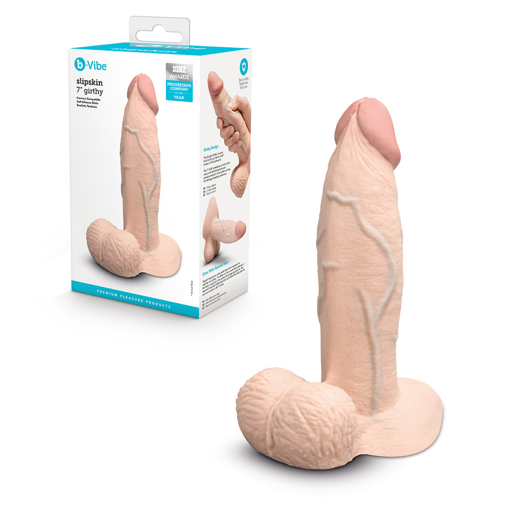 b-Vibe SLIPSKIN REALISTIC - Фаллоимитатор (насадка для страпона)