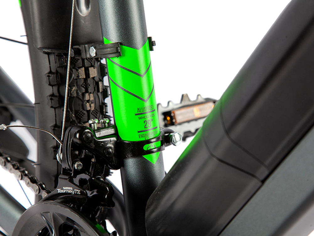 Электровелосипед Eltreco Ultra Max (Черно-синий)