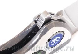 Нож Широгоров Флиппер F95NL 3M M390 CF JUNGLE WEAR MRBSфотография - 9