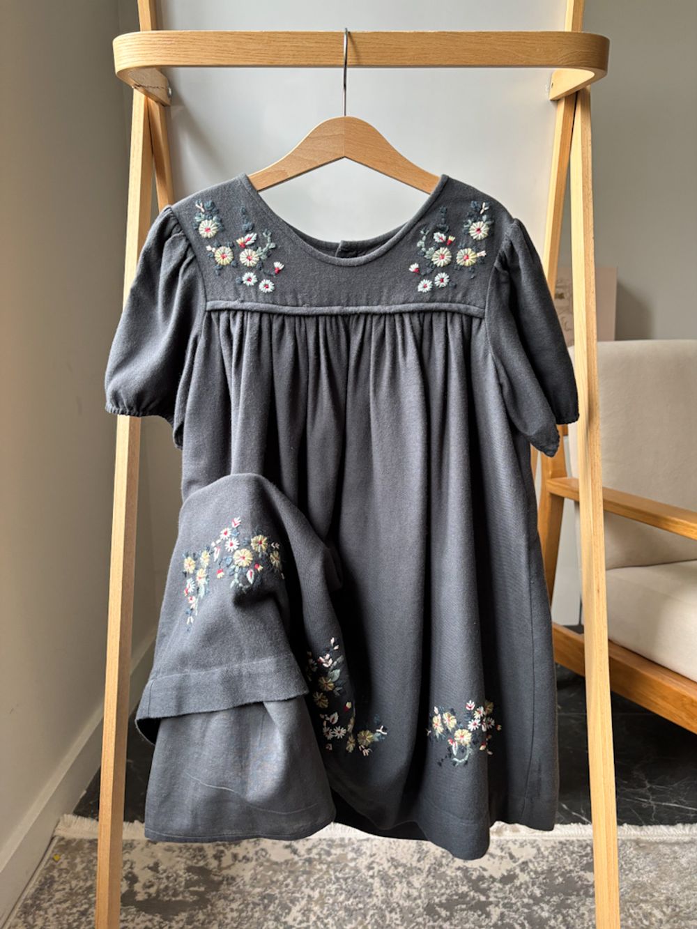 Хлопковое платье Bonpoint, 128