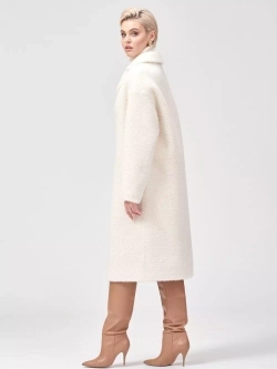 Шуба женская из овечьей шерсти мериноса, SilverFox (арт. S1138rm023bz)