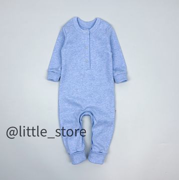 Комбинезон из кашкорсе "New" Голубой меланж