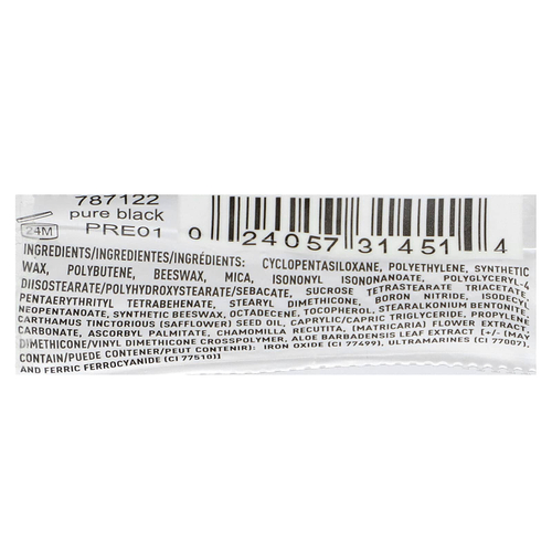Palladio, Выдвижная водостойкая подводка для глаз, чистый черный, 0,28 г (0,01 унции)