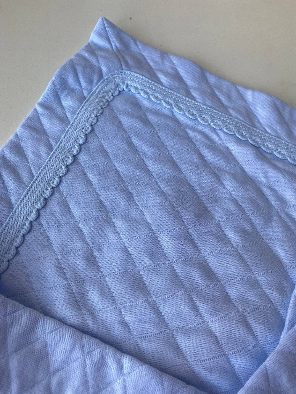 Комплект на выписку "Малышки" (7 пр.) - лето (плед,комб.-мол, комб-кн,шап. с отв, шап.,цап.,бант (Цвет: Розовый)