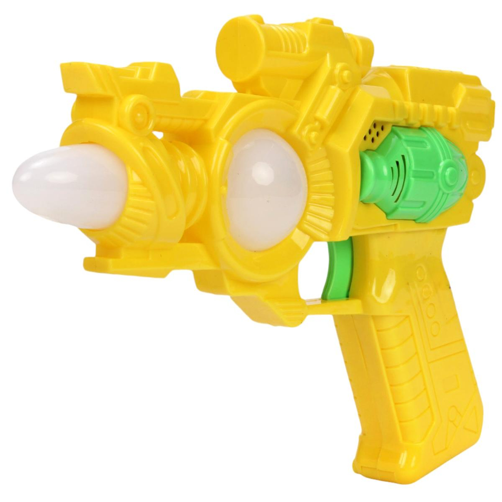 Пистолет на батарейках 20см, пакет QR2023