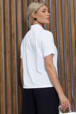 Блуза Васанта (белая) Б12562-31 LT Collection