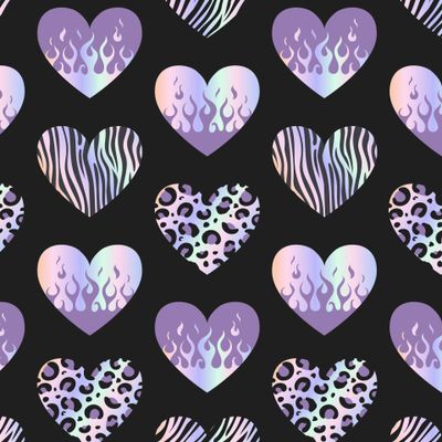 2YK Голографические сердца