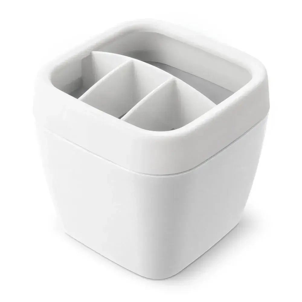 Органайзер для зубных щеток Эллиса белый С315БЕЛ (комплект 18 шт)