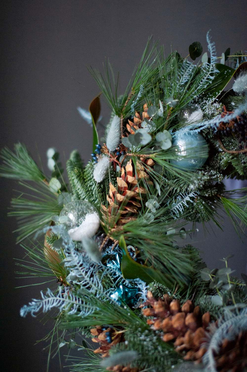 Рождественский венок Сибирь