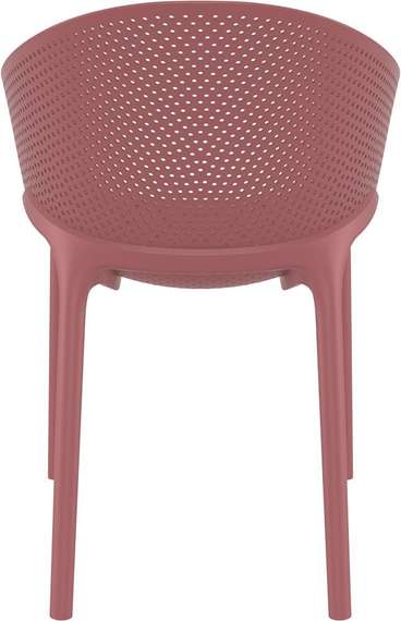 Стул пластиковый Sky Pro марсала