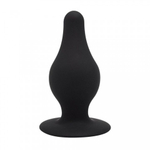 Анальный плаг черный  MODEL 2 от SILEXD (S: 7,2*3 см.)