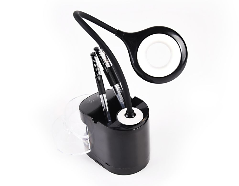 Ambrella Настольная светодиодная лампа со встроенной аккумулятороной батареей и органайзером Desk DE562