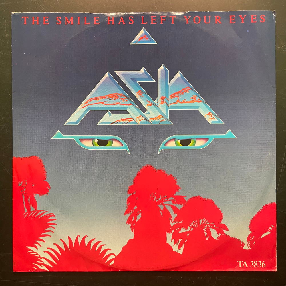 Asia ‎– The Smile Has Left Your Eyes (Англия 1983г.) 12", 45 RPM