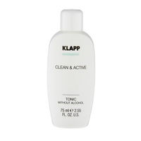 Тоник без спирта Klapp Clean&Active Tonic without Alcohol 75мл