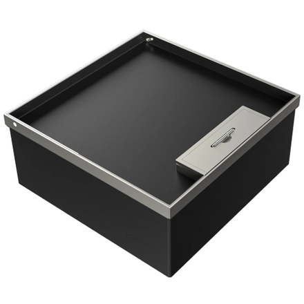 Donel Лючок в пол 24 мод. (12 мод. 45х45 мм.), металл, в уровень с напольным покрытием