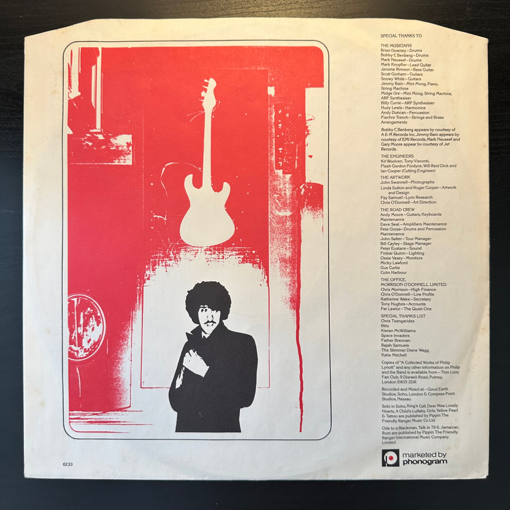 Philip Lynott - Solo In Soho (Скандинавия 1980г.)