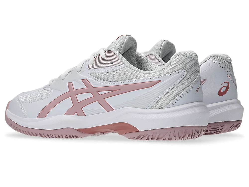 Детские теннисные кроссовки Asics Gel-Game GS - white/morganite
