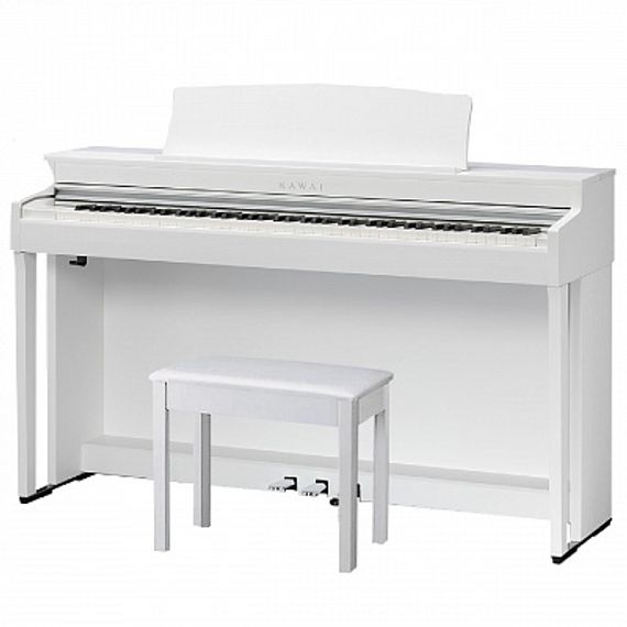 KAWAI CN301 W - цифровое пианино, банкетка, механика Responsive Hammer III, 88 клавиш, цвет белый