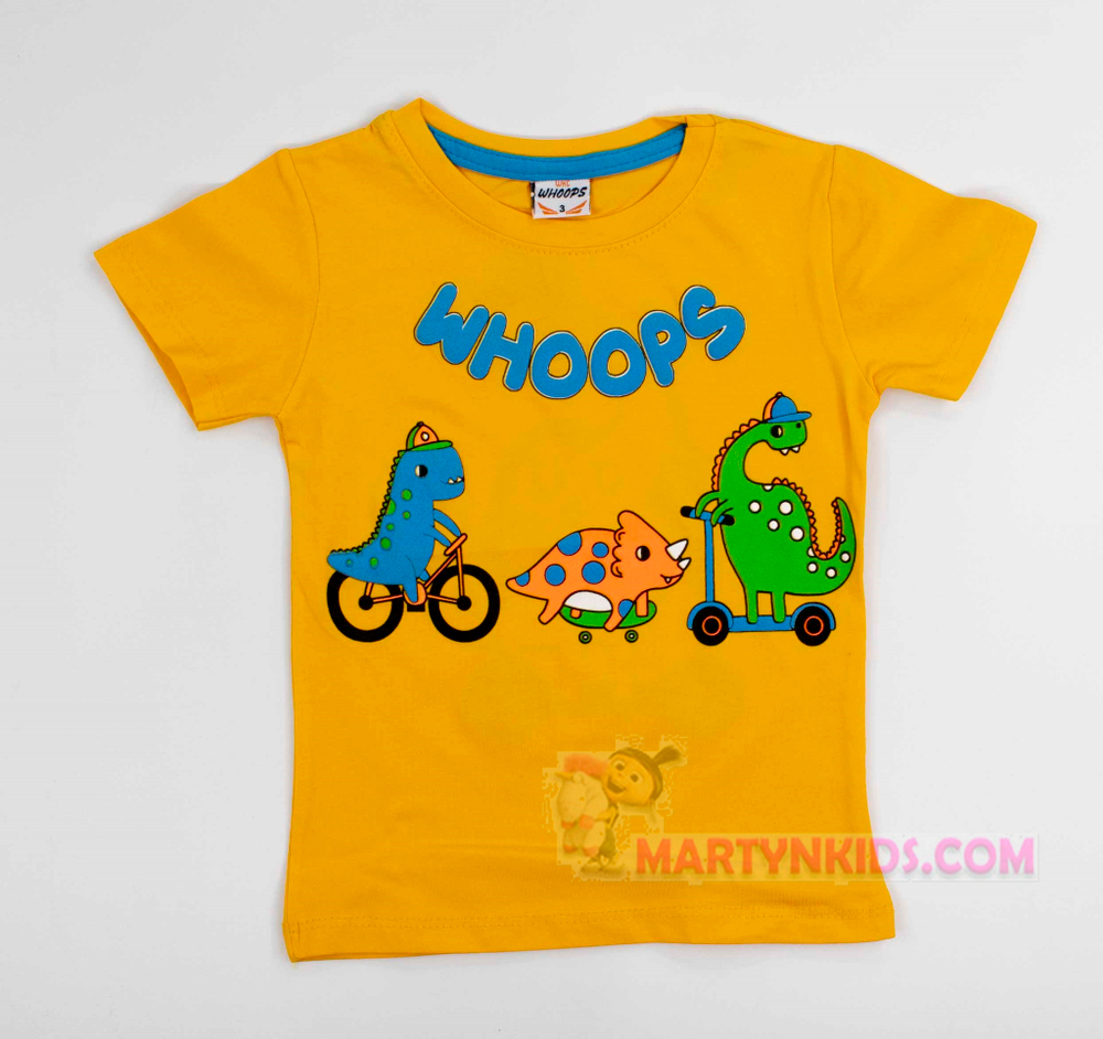 футболка DINO на колесиках Whoops 4898