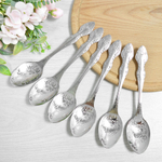 Ложка столовая "Павловская" серебро (6шт)