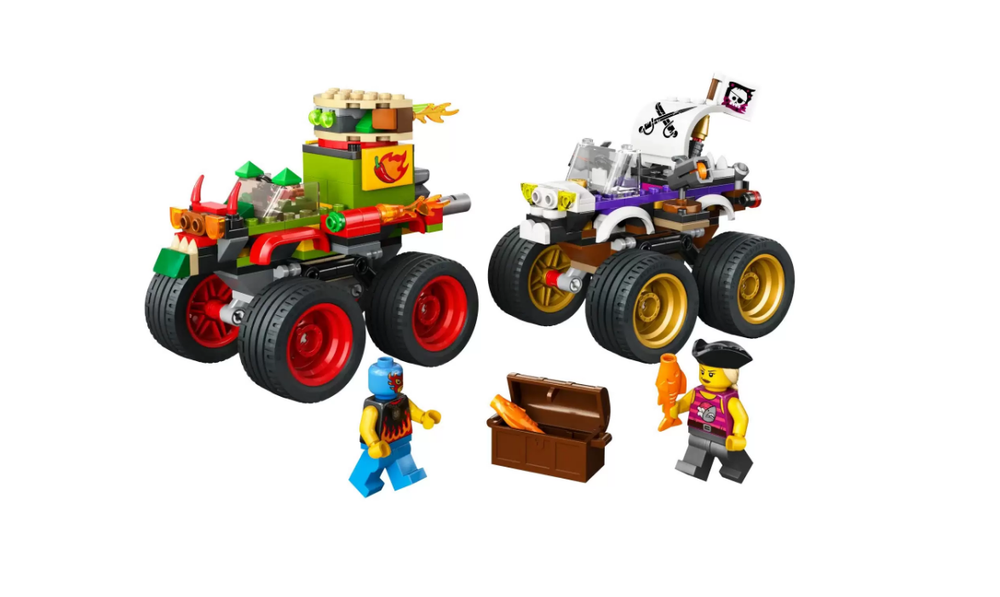 Конструктор Lego City Гонка на грузовиках-монстрах, 301 деталей, 60397