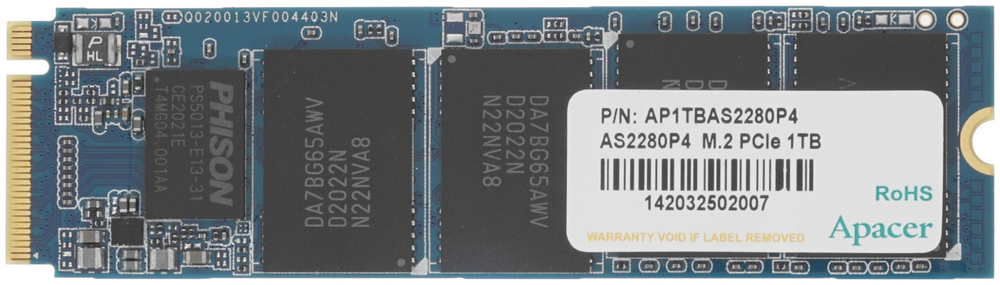 SSD Apacer AP1TBAS2280P4-1 1000 ГБ