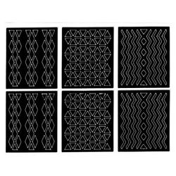 Irisk Трафарет для аэрографии и аэропуффинга №11