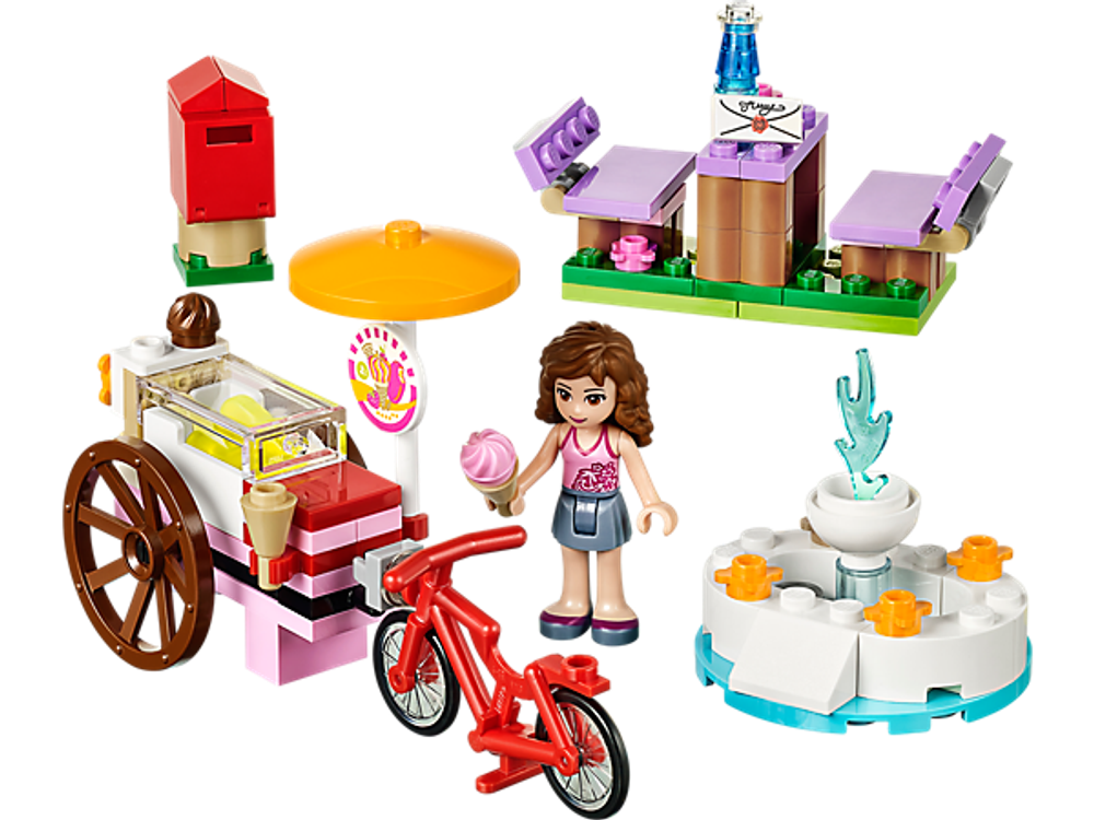 LEGO Friends: Оливия и велосипед с мороженым 41030 — Olivia's Ice Cream Bike — Лего Френдз Друзья Подружки