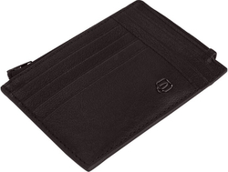 Чехол для кредитных карт Piquadro Black Square PU1243B3R/N черный натуральная кожа