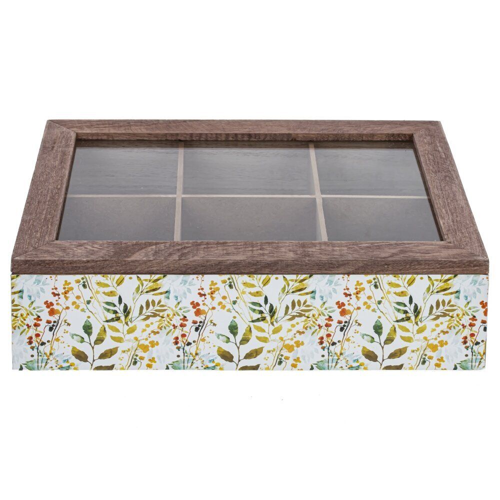 GAEM Шкатулка дя чайных пакетиков, L24 W17 H6,5 см