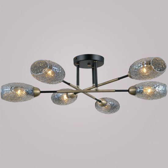 IL0255-6CSQ-79 BK AB светильник потолочный