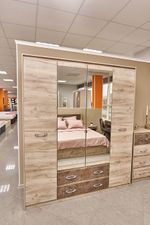 Дакота Шкаф 4-х ств с ящ (540)