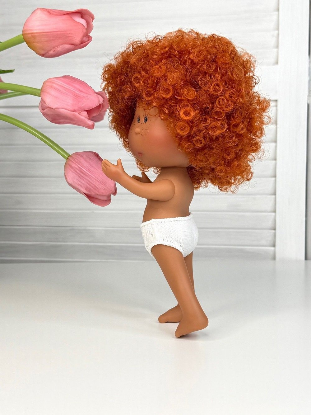 Кукла Nines виниловая 23см Little Mia Latina без одежды (3199WL6)