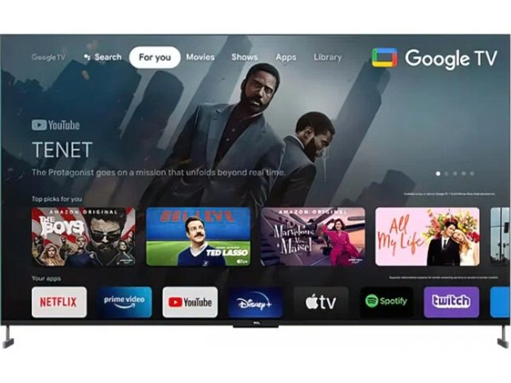 QLED телевизор TCL 98C731 4K Ultra HD