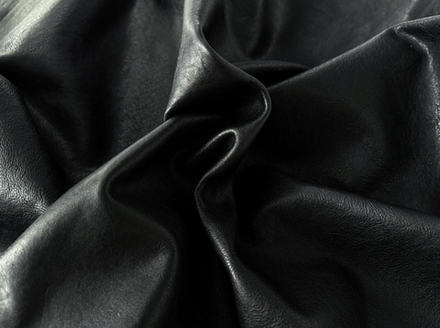 Vacchetta Washed Nero (1,3-1,5 мм), цв.Черный, кожа