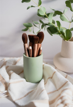 Notino Wooden Collection Make-up brush set - набор кистей /  7 шт.   / GTIN 3760275386113
